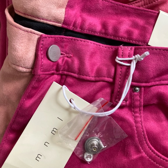 MNML Patchwork Straight Denim - men’s 36 NWT - Picture 3 of 3